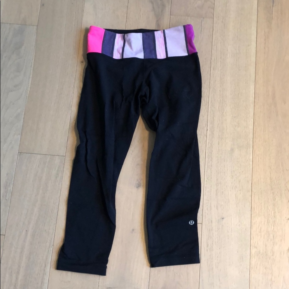 Lululemon wunder under reversible crop